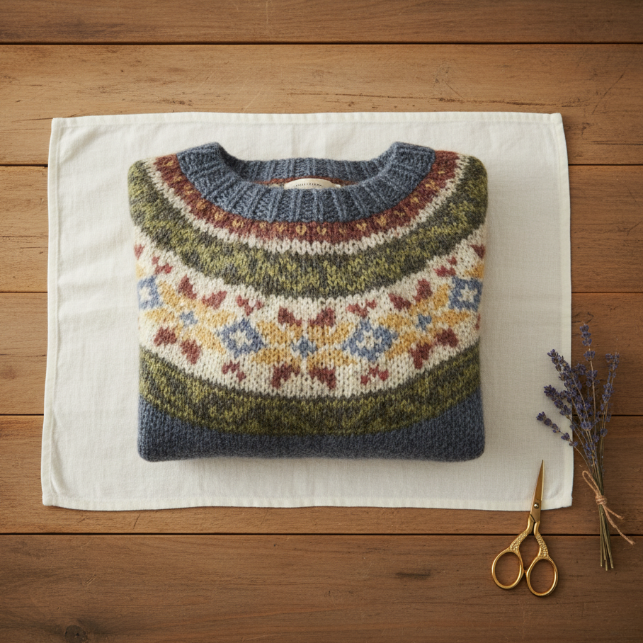 The Alpine Bloom Sweater