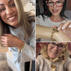 Heartened Chunky Bracelet | White Gold