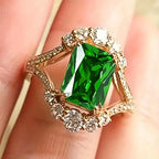 Emerald Grace Ring