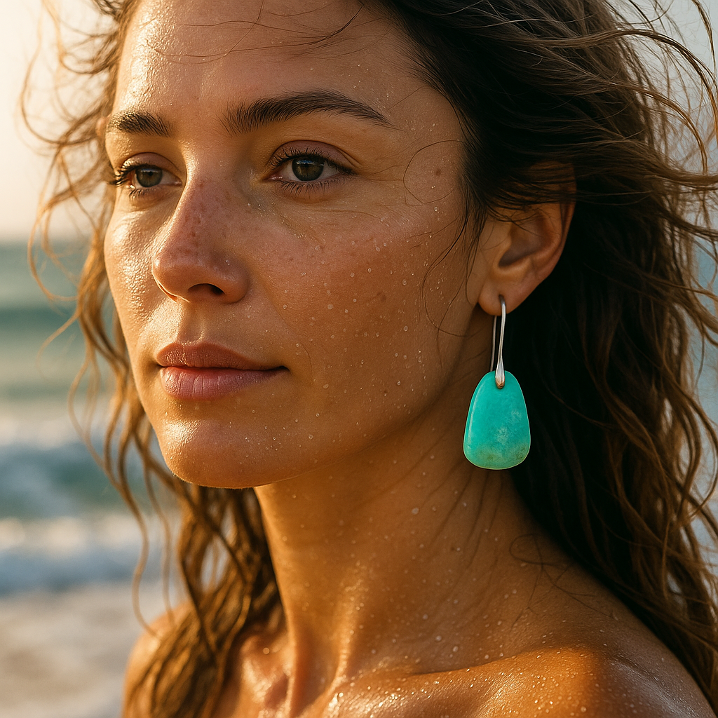 Classic Turquoise Elegance Earrings