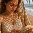 Silver Tides Dance Necklace