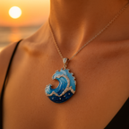 Serena - Timeless Eternal Wave Necklace