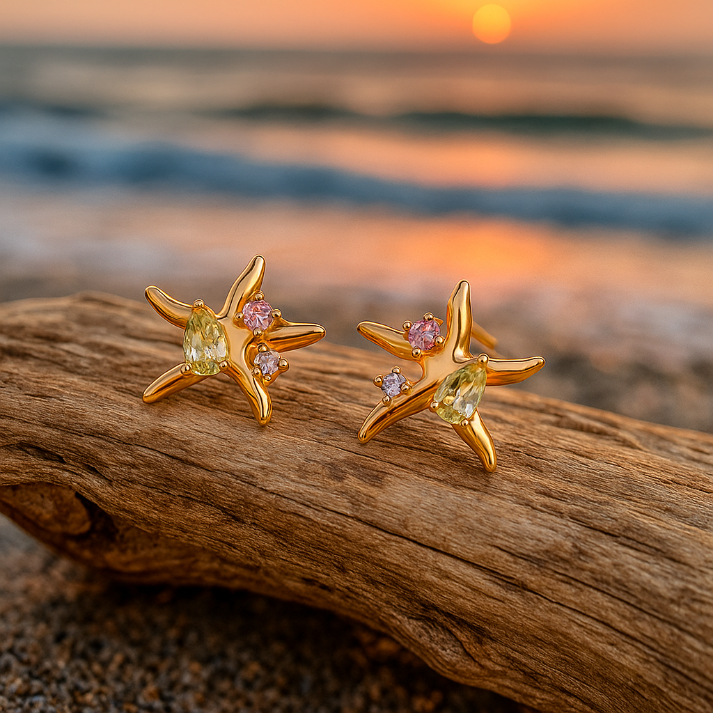 Exclusive Cora Starfish Earrings