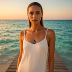 Ocean's Tear Labradorite Necklace