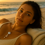 Serenity - Coastal Flower Pearl Necklace