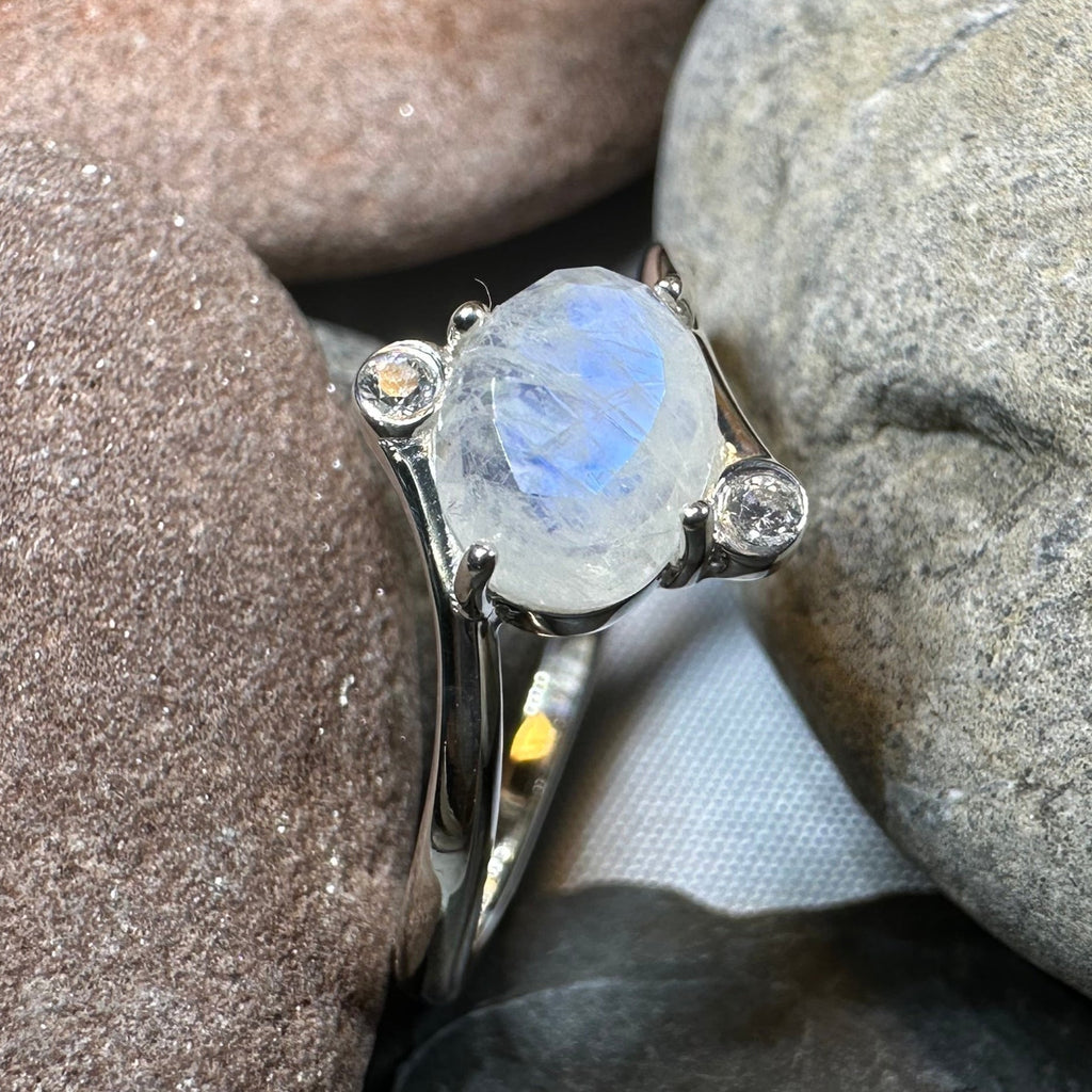 Lysandra Moonstone Ring