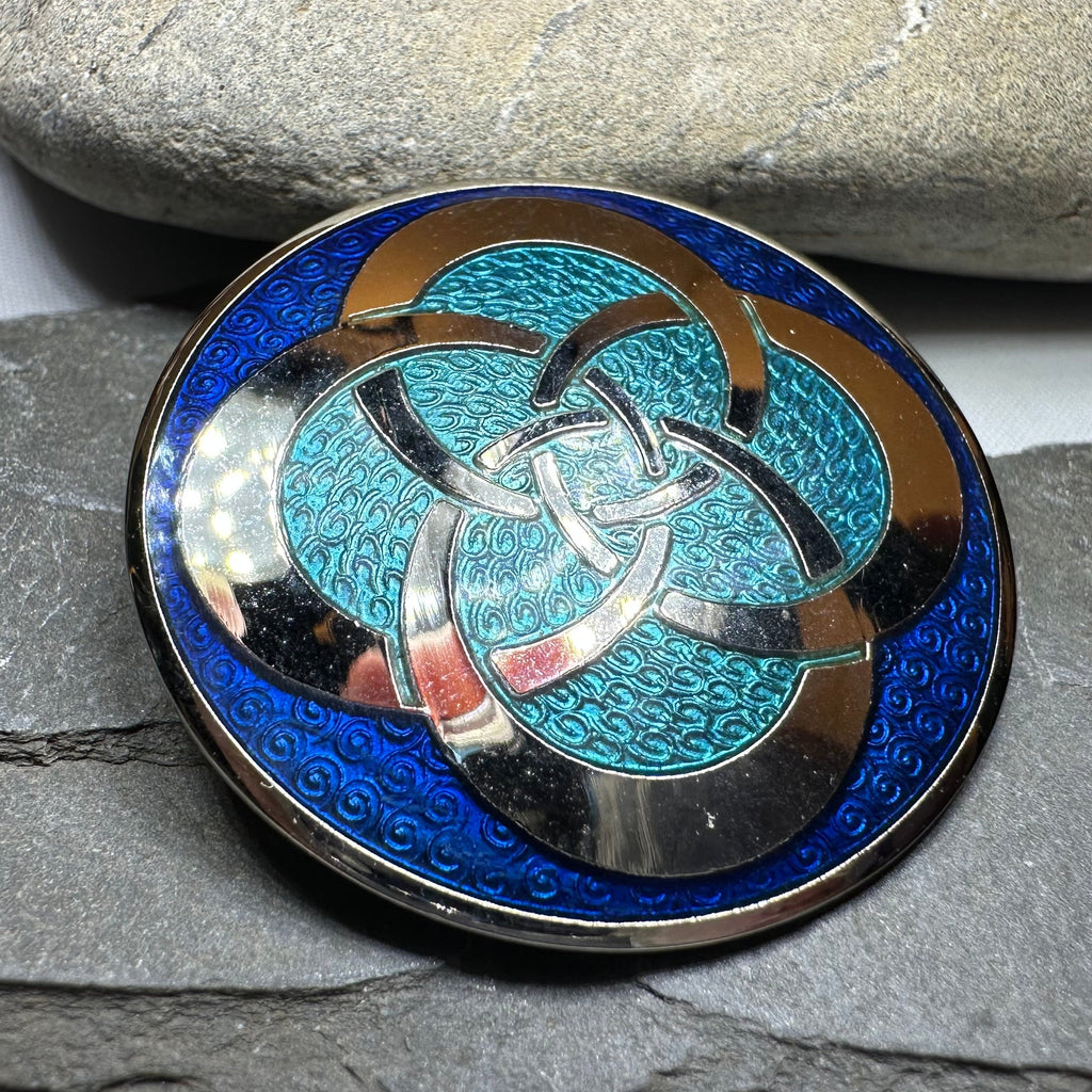 Five Fold Celtic Brooch