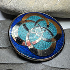 Five Fold Celtic Brooch