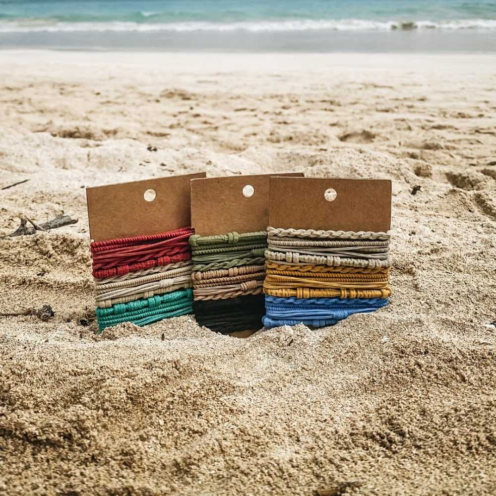 12pcs Boho Spiral Hair Ropes Set Solid Color Elastic Headbands Bracelets