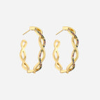 Julenyssa | Wave Earrings 18K Gold