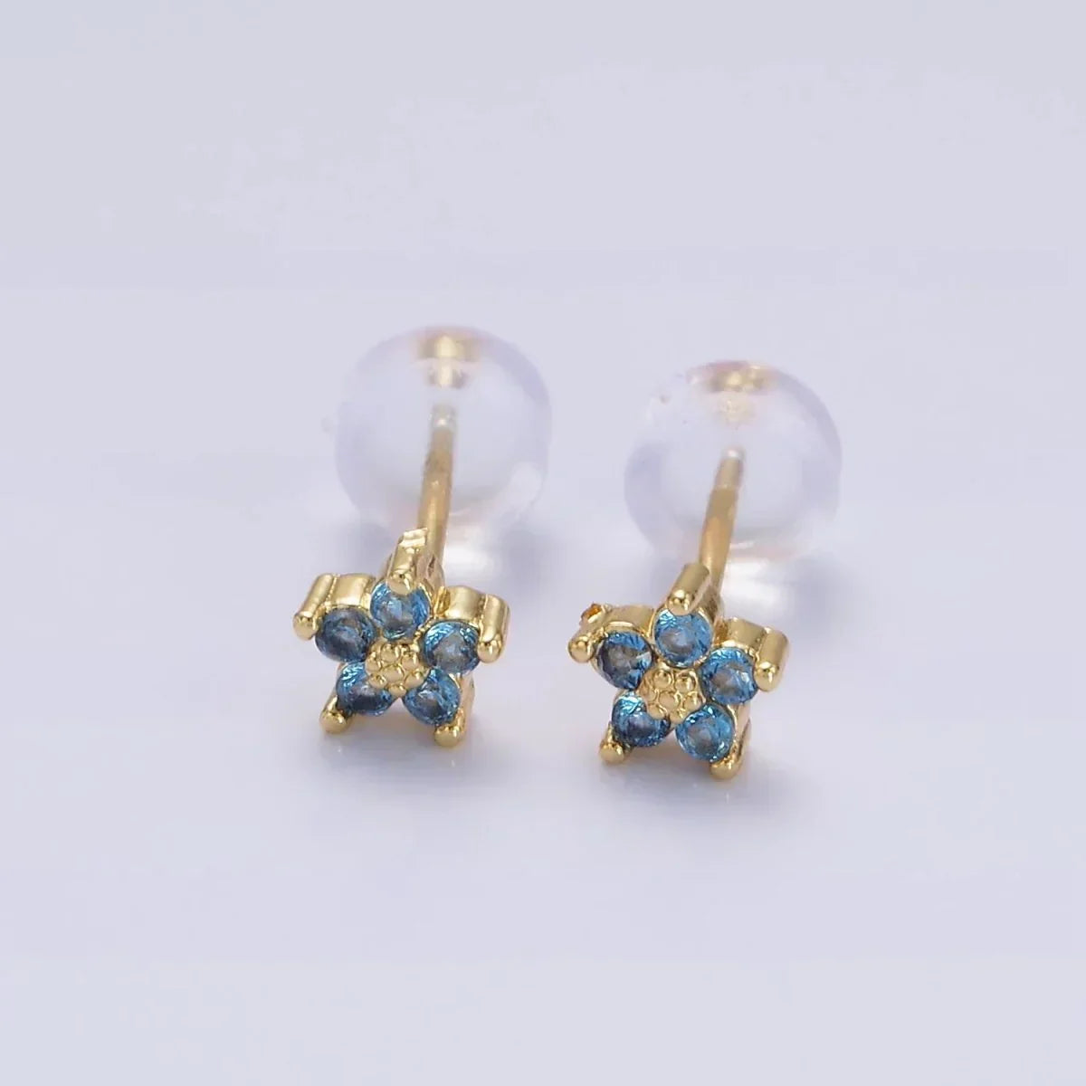 Dainty Flower Stud Earrings