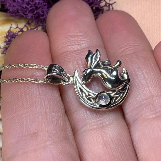 Rabbit Moon Necklace