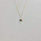 Olivenorma Irregular Crystal Raw Stone Gem gemstone Necklace