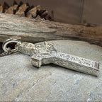 Artisan Irish Clonmacnoise Cross Necklace