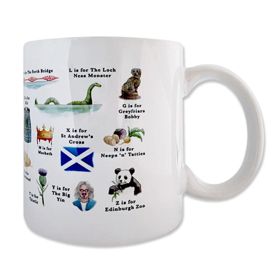Scottish ABC Mug