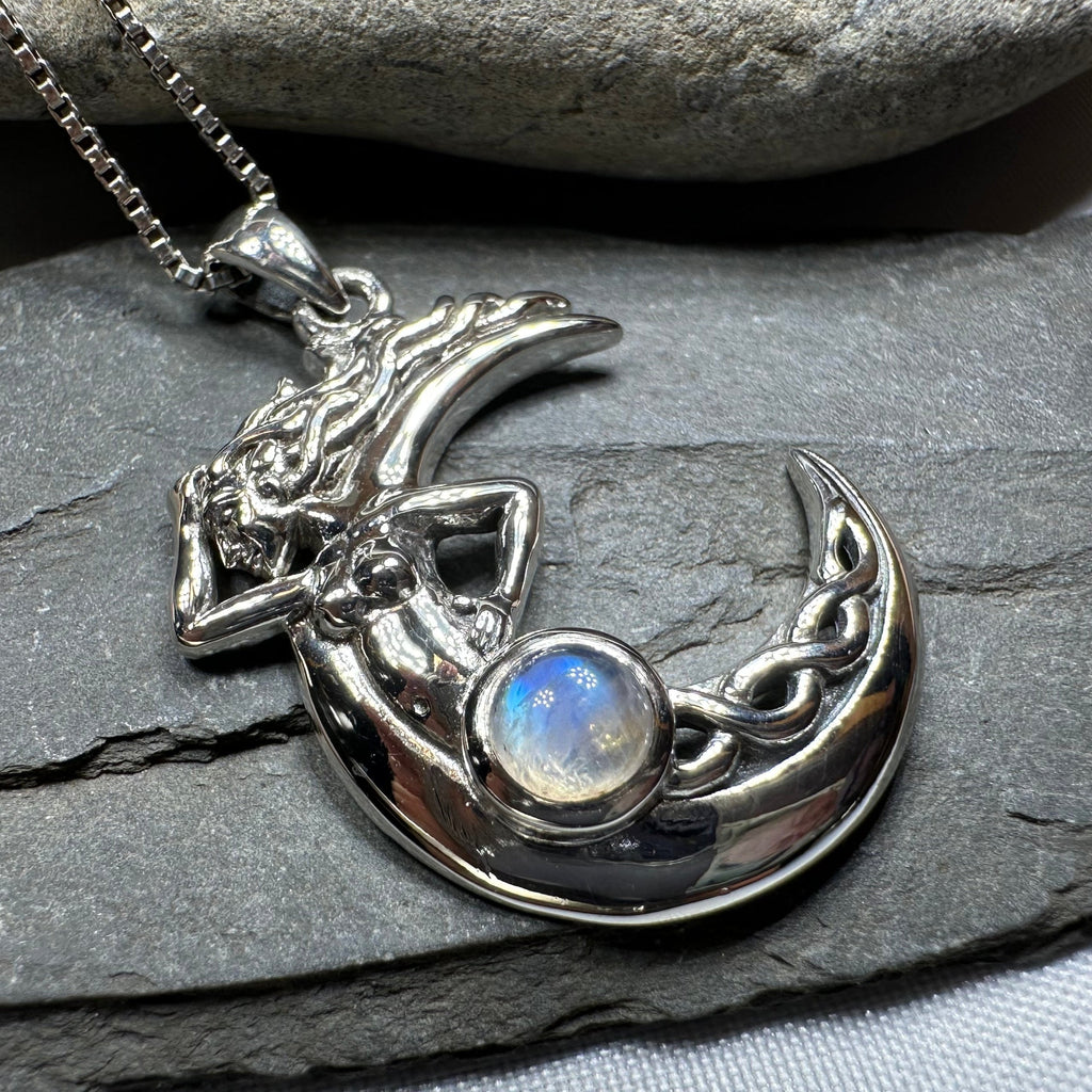 Gealach Moon Goddess Necklace