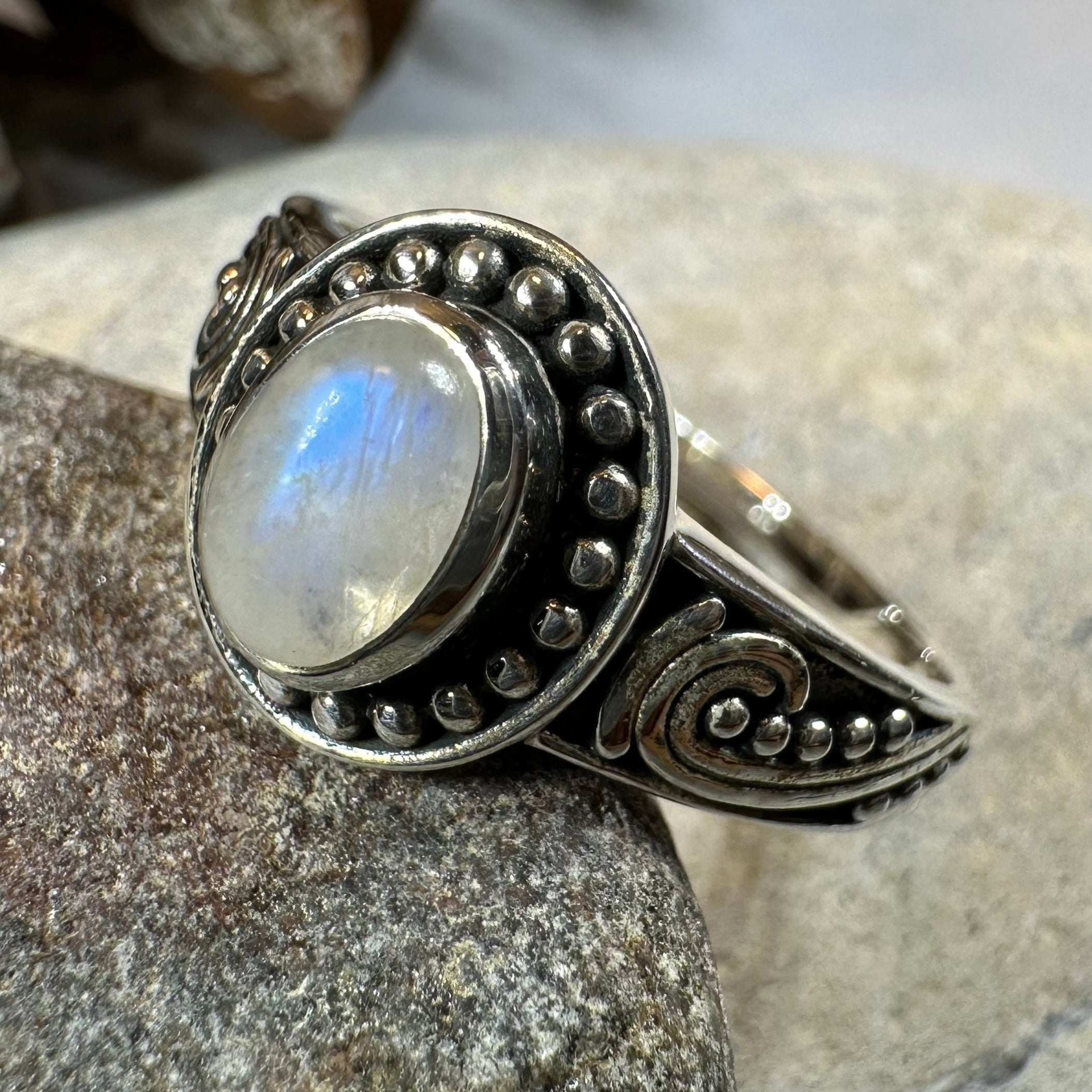Galilah Celtic Moonstone Ring