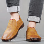 Casual Slip-On Soft Leather Shoes for Men