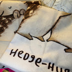 Handmade Hedgehog Lover Tea Towel Set
