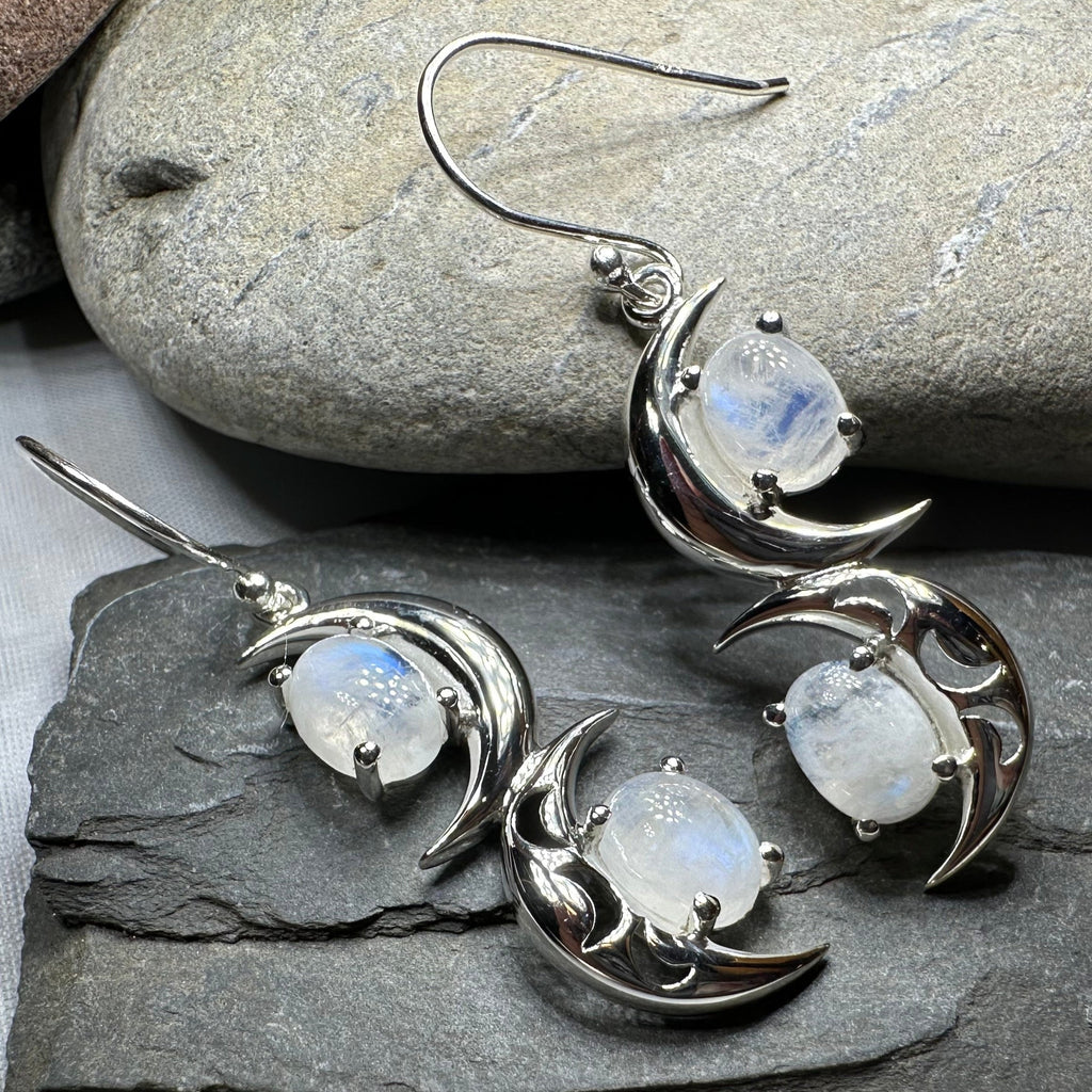 Mystic Dream Moonstone Earrings
