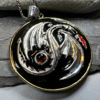 Dragon Yin Yang Necklace