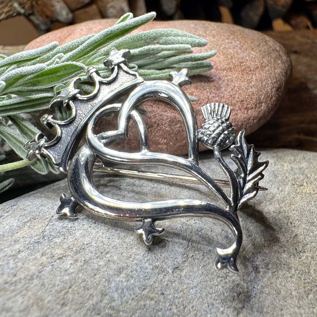Sweetheart Luckenbooth Brooch