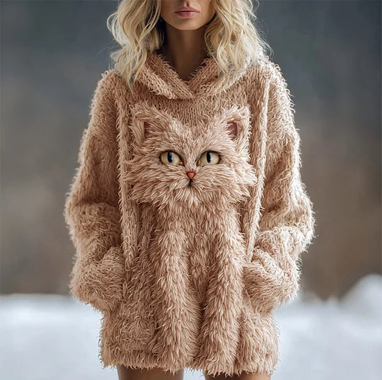 Taylor - Cozy Cat Hoodie