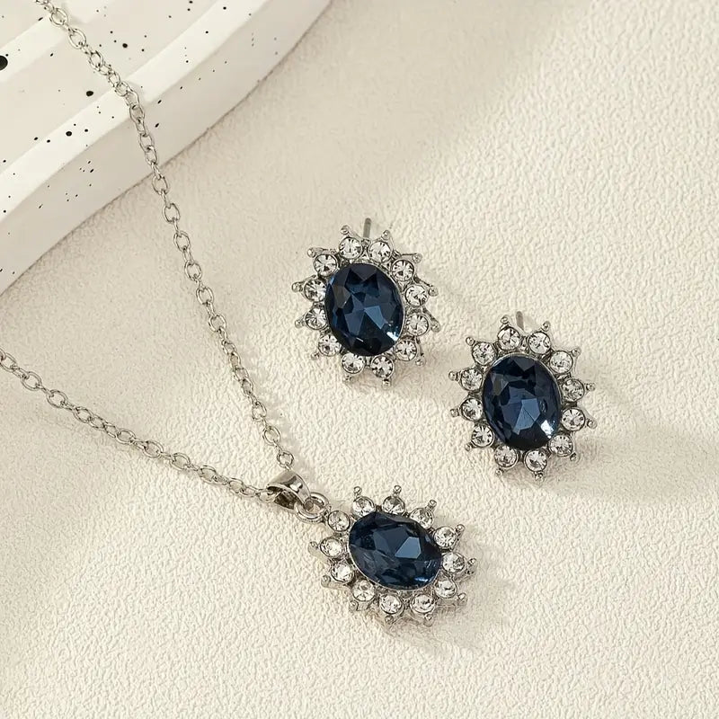Azure Elegance Jewelry Set
