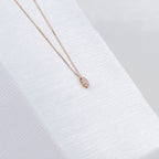 Olivenorma Tears Of Joy 1-8 Teardrop Birthstone Gift Card Necklace