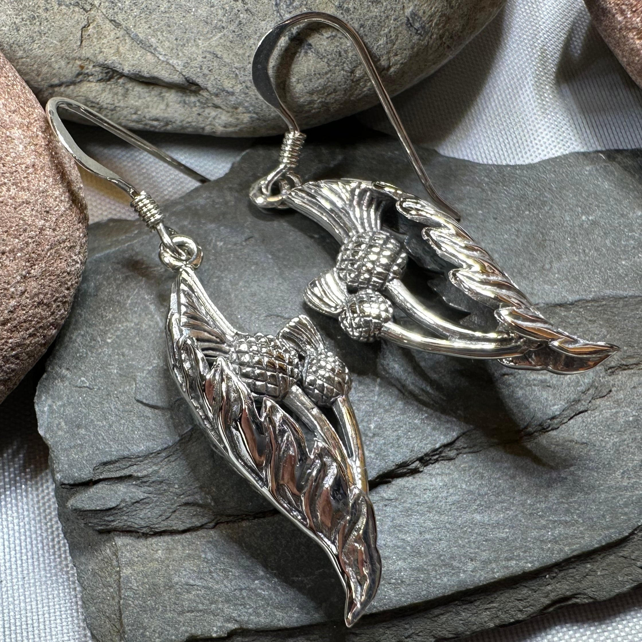 Cluaran Thistle Earrings