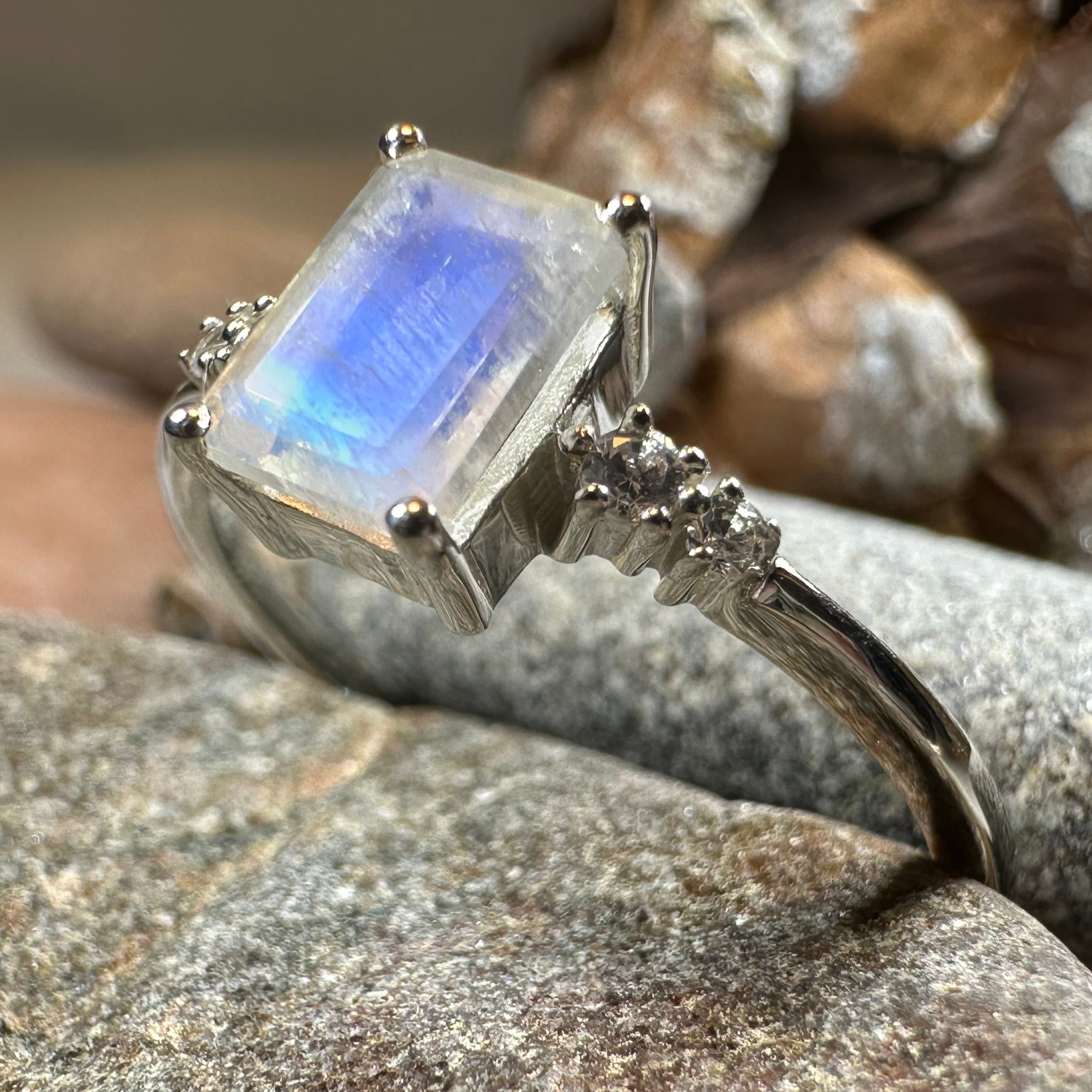 Hilaria Moonstone Ring