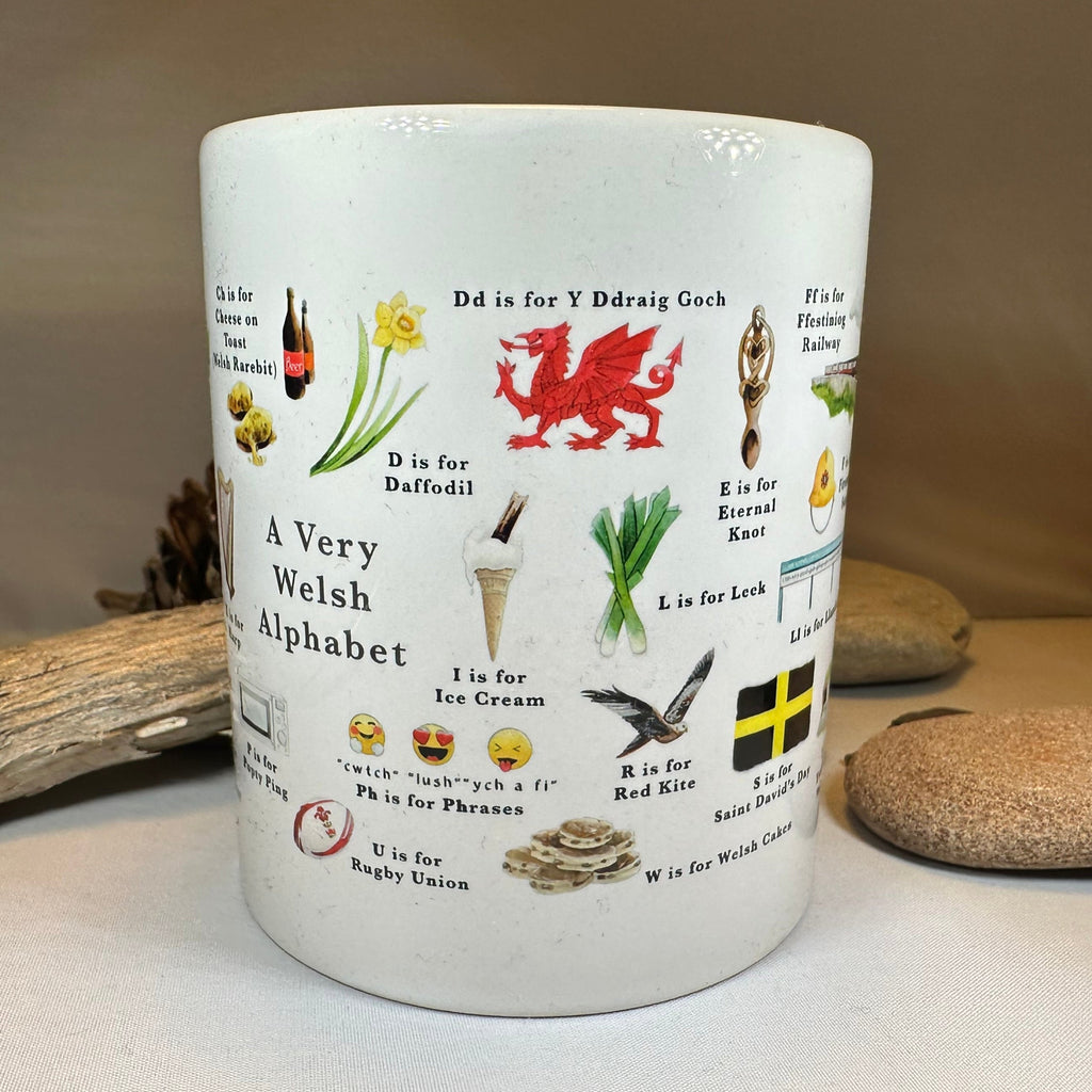 Welsh ABC Mug