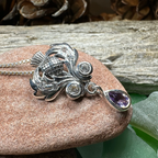 Scottish Aberdeen Thistle Necklace