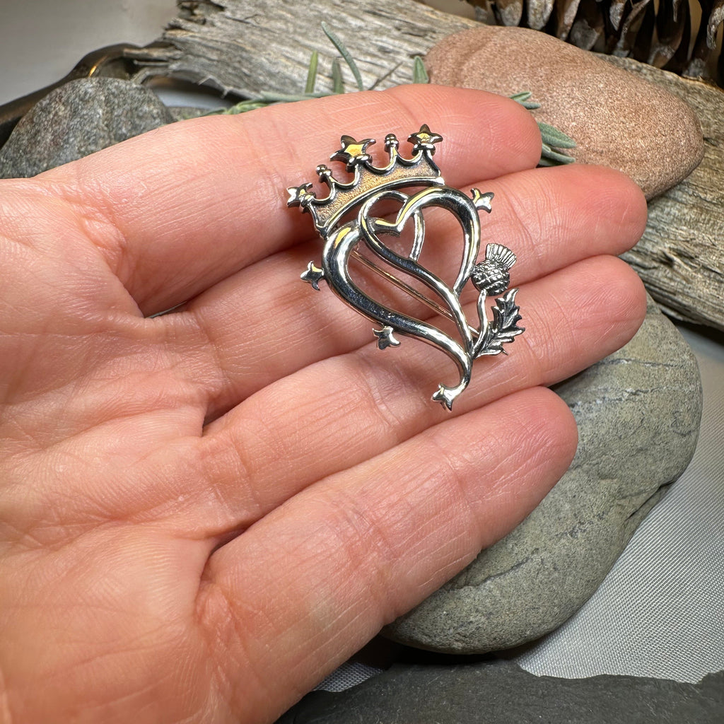 Sweetheart Luckenbooth Brooch