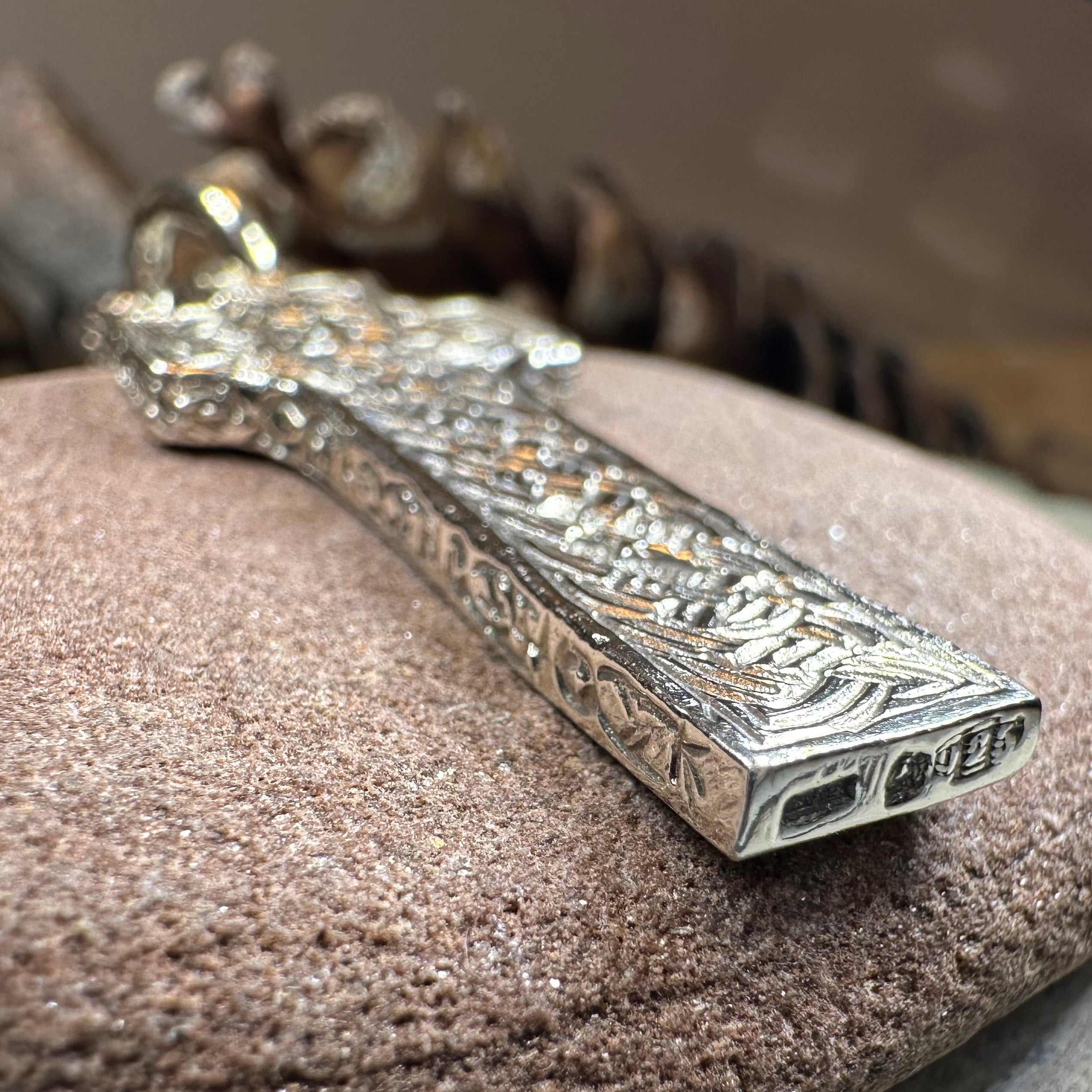 Artisan Irish Saint Patrick Cross Necklace