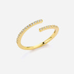 Eliandrea | Classic Zirconia Ring 18K Gold