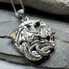 Silverwings Dragon Necklace