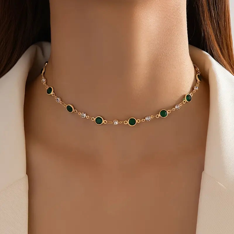 Exclusive Emerald Elegance Necklace