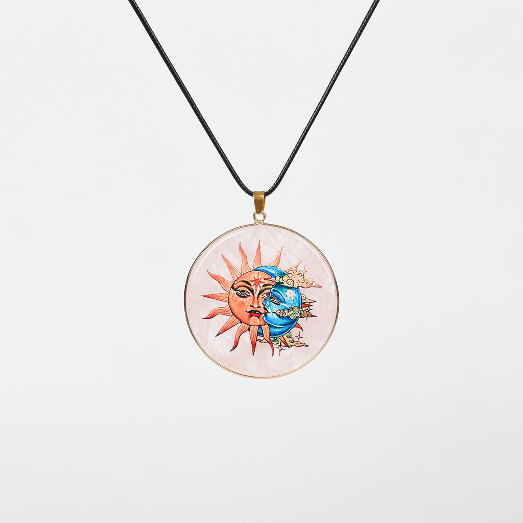 Olivenorma Crystal Hamsa Chakra Tree Of Life Necklace