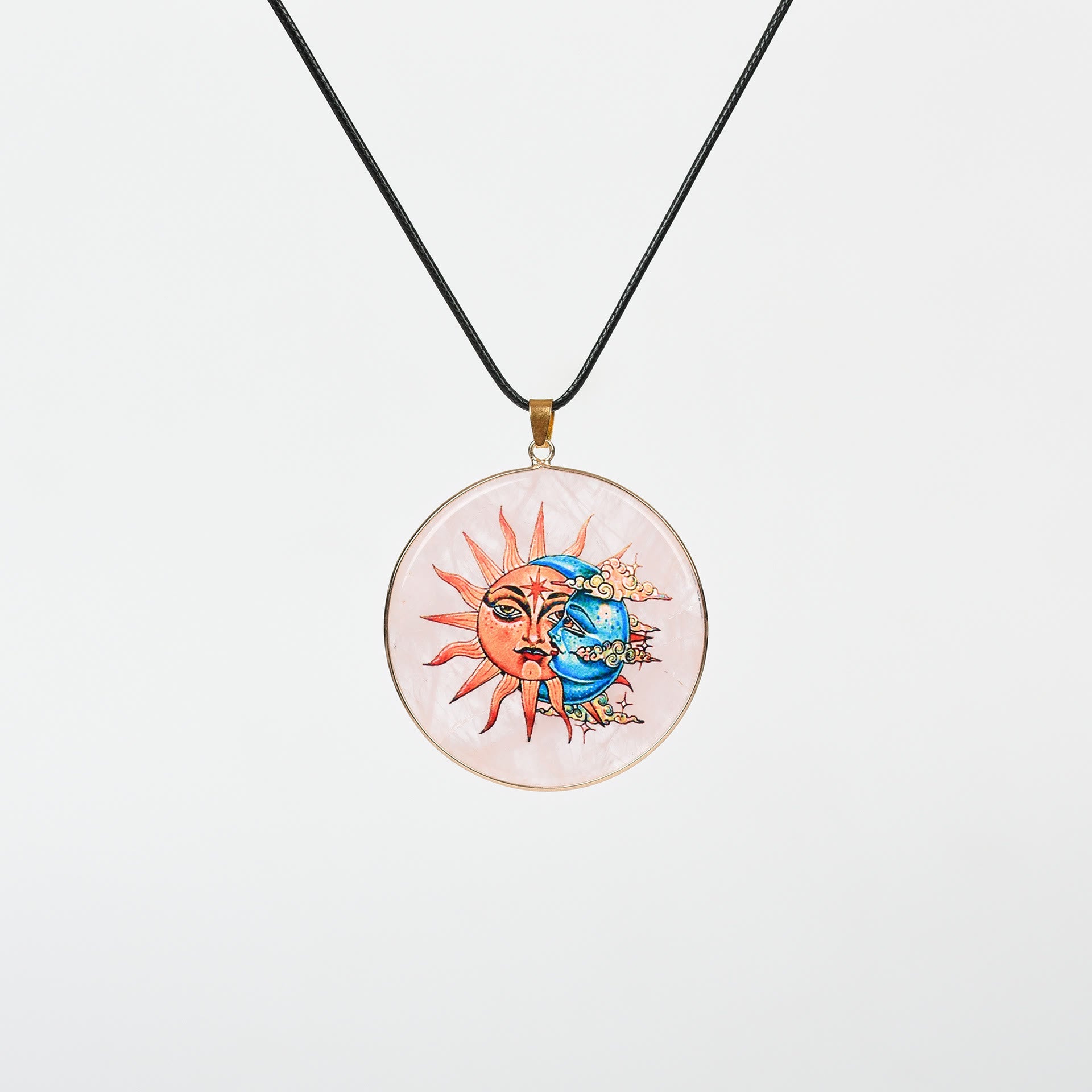 Olivenorma Crystal Hamsa Chakra Tree Of Life Necklace