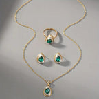 Exclusive Green Glass Jewelry Collection