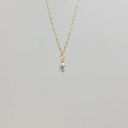 Olivenorma Irregular Crystal Raw Stone Gem gemstone Necklace