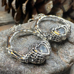 Gothic Claddagh Earrings