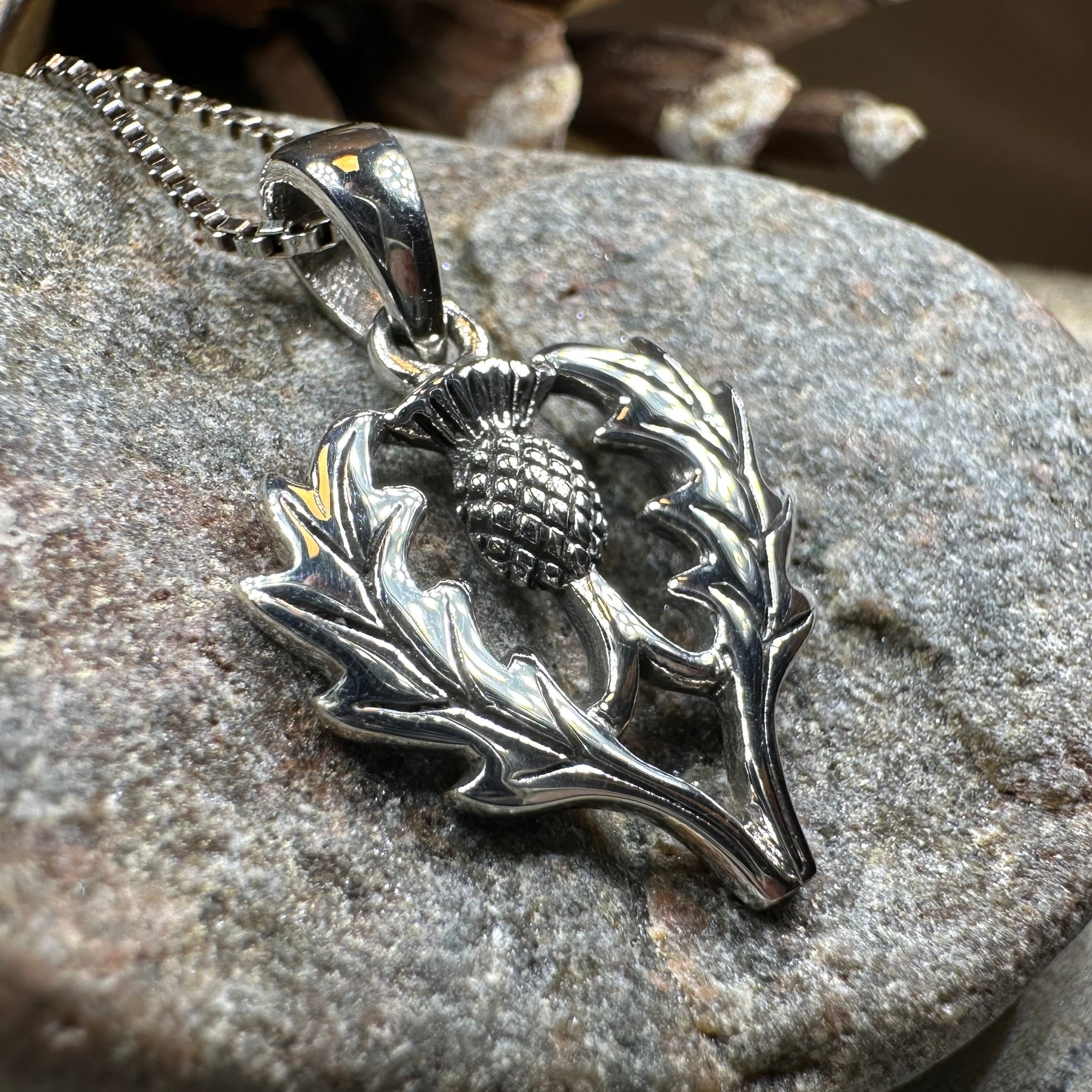 Aberdeen Thistle Necklace