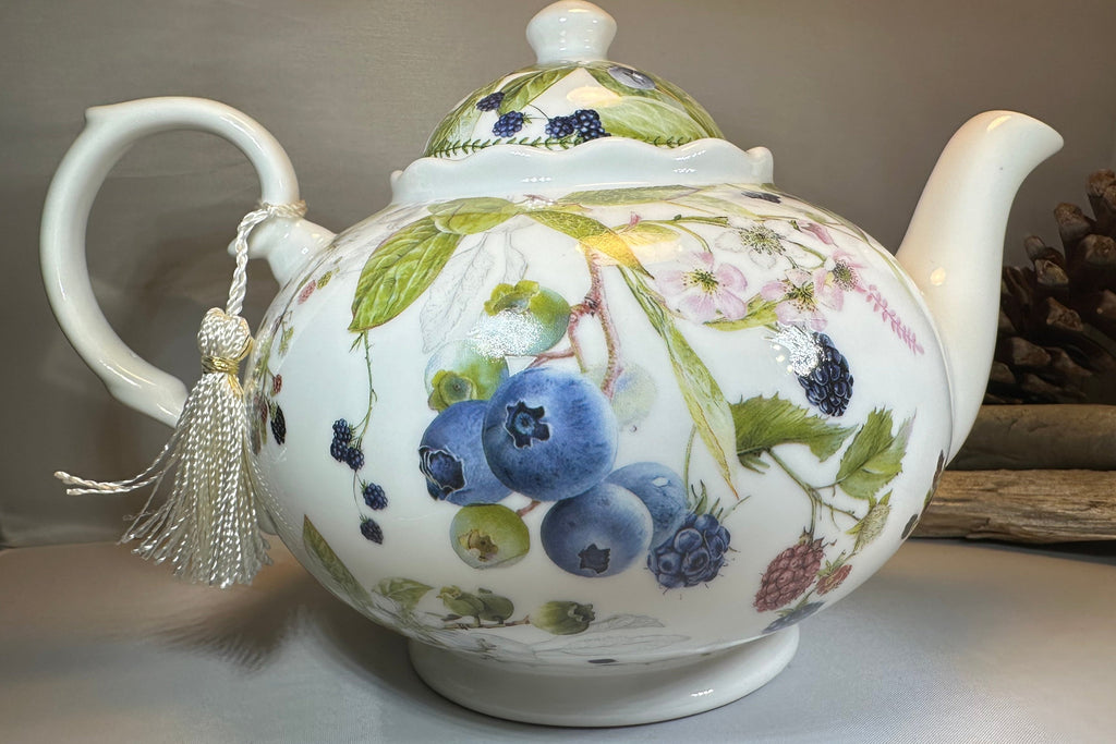 Wild Berries Fine China Teapot