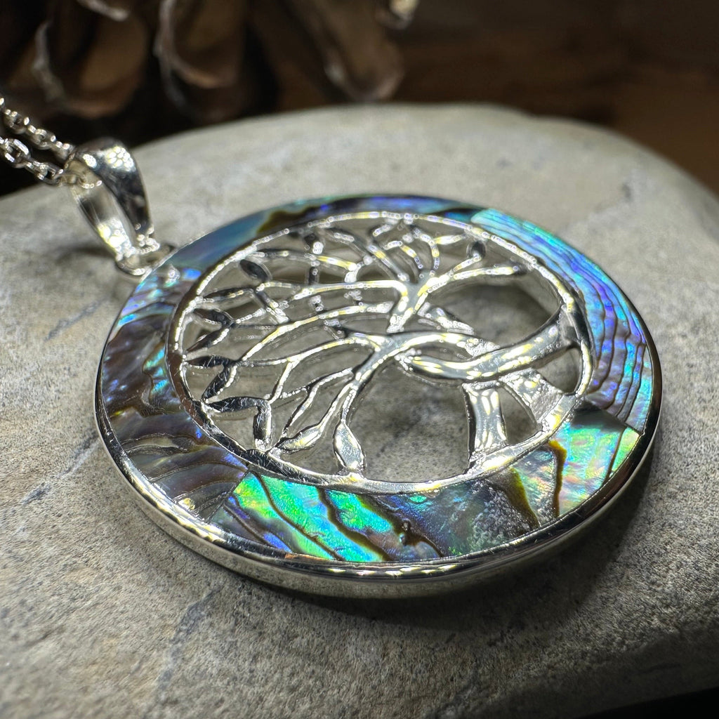 Carmina Tree of Life Shell Necklace