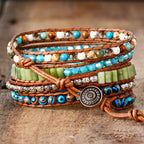 Healing Amazonite Protection Turquoise Bracelet