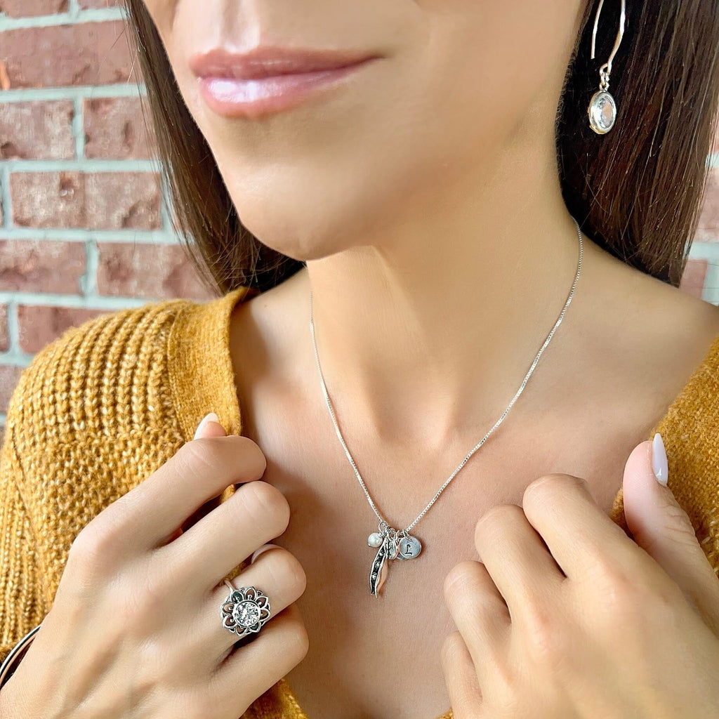 3 Peas in a Pod Necklace