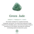 Olivenorma Boho Style Mixed Crystal Round Beads Gemstone Bracelet Necklace