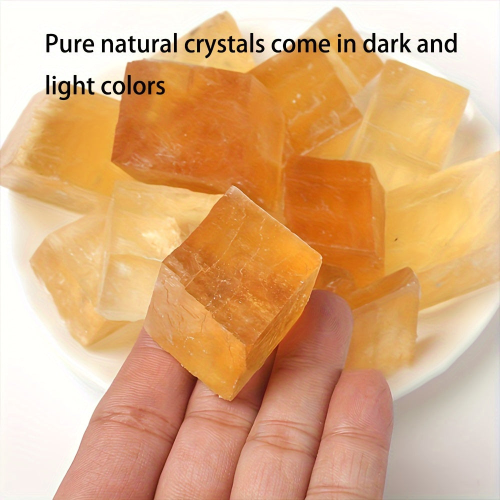 Natural Topaz Calcite Rock Crystals - Perfect Holiday Gift